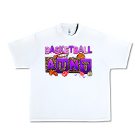 White basketball aunt Urban Heavy Tee - AdoDesignShop
