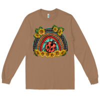 Toasted Coconut ladybuy  rainbow Long Sleeve Tee - BarkalooDesign