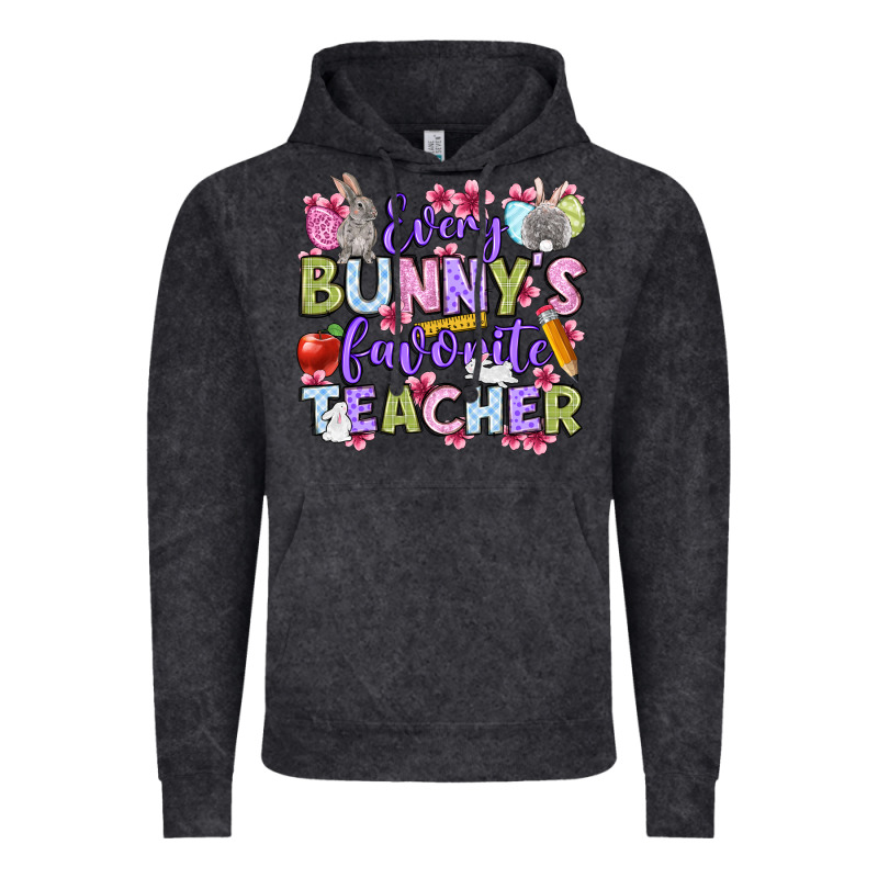 Easter Day Every Bunny's Favorite Teacher Vintage Hoodie by OliviaCreatesArt | Teevron