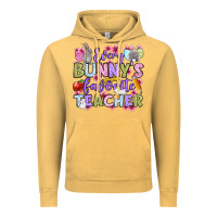 Vintage Mustard Easter Day Every bunny's favorite Teacher Vintage Hoodie - OliviaCreatesArt