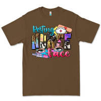 Cacao resting nurse face Premium Tee - Zillion Design Studio