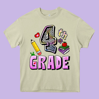 Heavy Core Tee Fourth Grade