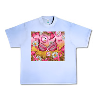 Grape Ice Hour Breast Cancer Bra Urban Heavy Tee - Artiststas