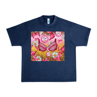 Navy Hour Breast Cancer Bra Urban Heavy Tee - Artiststas