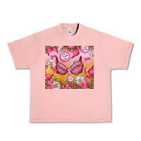 Salmon Hour Breast Cancer Bra Urban Heavy Tee - Artiststas