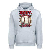 Heather Grey Busy raising ballers Urban Hoodie - HowdyJamesFarm