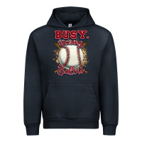 Navy Busy raising ballers Urban Hoodie - HowdyJamesFarm