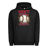 Pigment Black Busy raising ballers Urban Hoodie - HowdyJamesFarm
