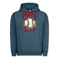 Pigment Midnight Navy Busy raising ballers Urban Hoodie - HowdyJamesFarm