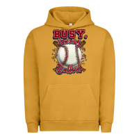 Pigment Peanut Butter Busy raising ballers Urban Hoodie - HowdyJamesFarm