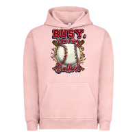 Pigment Salmon Busy raising ballers Urban Hoodie - HowdyJamesFarm