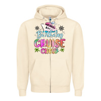 Sandshell birthday cruise crew Zipper Hoodie - MaliasSmallBusiness