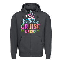 Smoke birthday cruise crew Zipper Hoodie - MaliasSmallBusiness