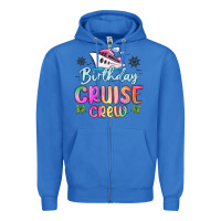 True Royal birthday cruise crew Zipper Hoodie - MaliasSmallBusiness
