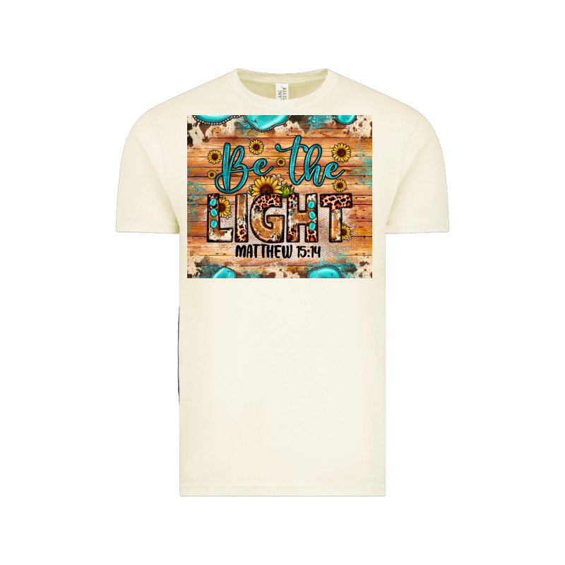 Be The Light Matthew 5 14 Vintage Tee by JahusDesignShop | Teevron