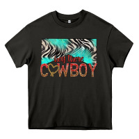 Asphalt hey there cowboy Heavy Core Tee - texasbilliewilder