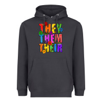 Smoke They Them Their Pride LGBTQ Heavyweight Hoodie - BundleAndBundleShop