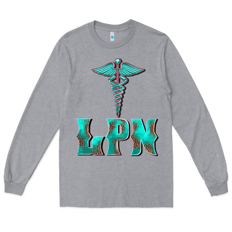 Licensed Practical Nurse Medical Symbol Long Sleeve Tee by BarkalooDesign | Teevron