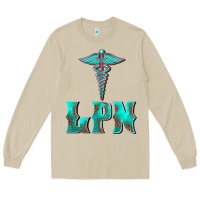 Mushroom licensed practical nurse medical symbol Long Sleeve Tee - BarkalooDesign