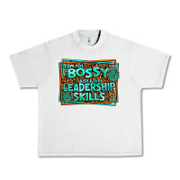 Lunar Rock i am not bossy i just have leadership skills Urban Heavy Tee - AdoDesignShop