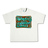 Pistachio i am not bossy i just have leadership skills Urban Heavy Tee - AdoDesignShop