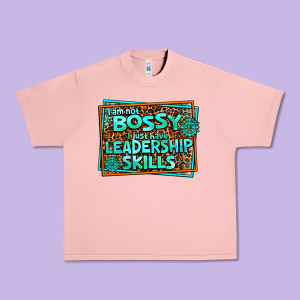 I Am Not Bossy I Just Have Leadership Skills Urban Heavy Tee Designed By Adodesignshop