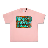 Salmon i am not bossy i just have leadership skills Urban Heavy Tee - AdoDesignShop