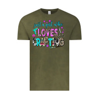Vintage Olive just a girl who loves crafting Vintage Tee - AdoDesignShop