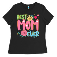 Black best mom ever Ladies Tee - JahusDesignShop