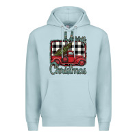 Blue Mist Merry Christmas Truck Premium Hoodie - Bettercallsaul