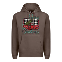 Coffee Merry Christmas Truck Premium Hoodie - Bettercallsaul