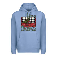 Colony Blue Merry Christmas Truck Premium Hoodie - Bettercallsaul