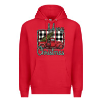 Red Merry Christmas Truck Premium Hoodie - Bettercallsaul