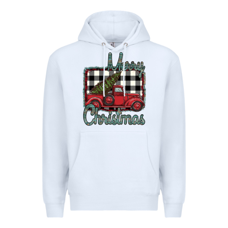Merry Christmas Truck Premium Hoodie by Bettercallsaul | Teevron