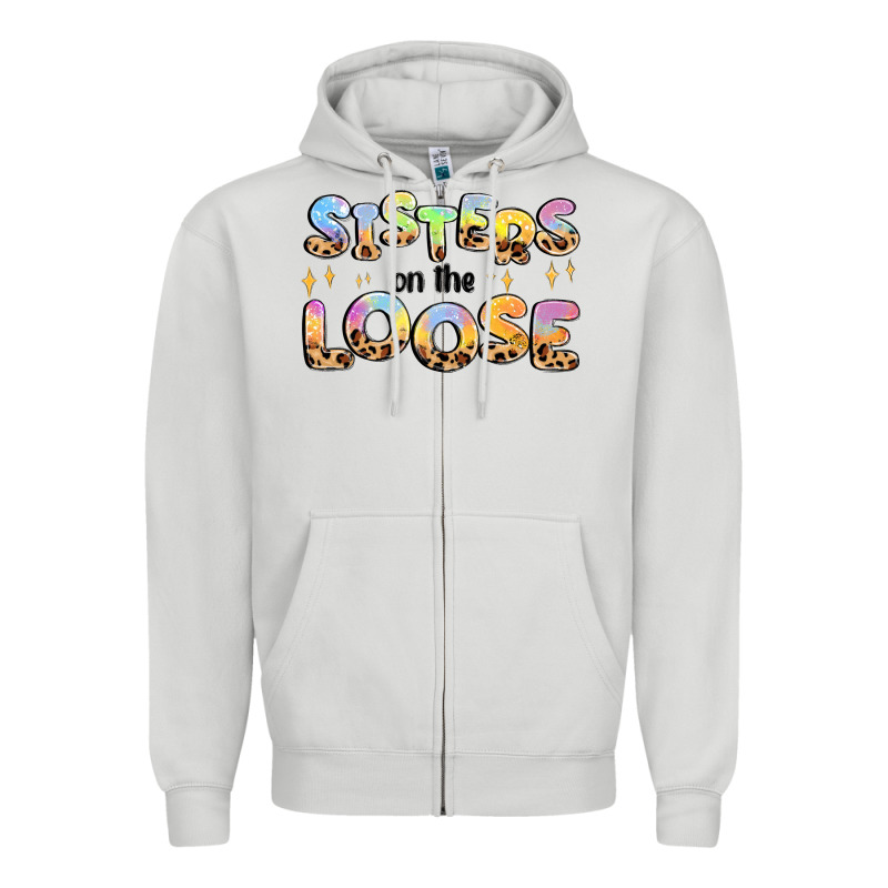 Sisters On The Loose Zipper Hoodie by MaliasSmallBusiness | Teevron