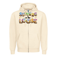 Sandshell sisters on the loose Zipper Hoodie - MaliasSmallBusiness