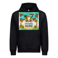 Black wranglin mama Urban Hoodie - TumblerDesignByShophia