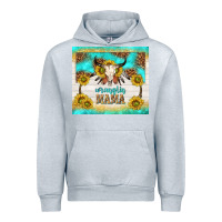 Heather Grey wranglin mama Urban Hoodie - TumblerDesignByShophia