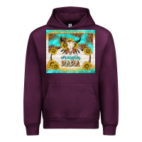 Mauve Wine wranglin mama Urban Hoodie - TumblerDesignByShophia