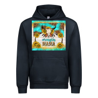 Navy wranglin mama Urban Hoodie - TumblerDesignByShophia