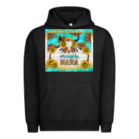 Pigment Black wranglin mama Urban Hoodie - TumblerDesignByShophia