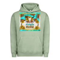 Pigment Oil Green wranglin mama Urban Hoodie - TumblerDesignByShophia