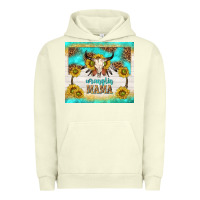 Pigment Pistachio wranglin mama Urban Hoodie - TumblerDesignByShophia