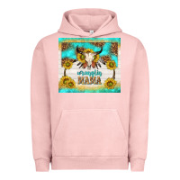 Pigment Salmon wranglin mama Urban Hoodie - TumblerDesignByShophia