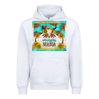 White wranglin mama Urban Hoodie - TumblerDesignByShophia