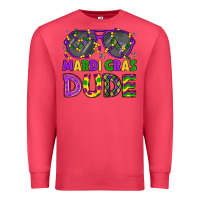 Cardinal mardi gras celebration design Premium Sweatshirt - LillyAllenDesigns