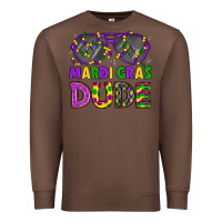 Chestnut mardi gras celebration design Premium Sweatshirt - LillyAllenDesigns