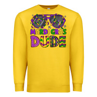 Lemon mardi gras celebration design Premium Sweatshirt - LillyAllenDesigns