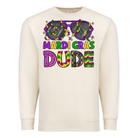 Sandshell mardi gras celebration design Premium Sweatshirt - LillyAllenDesigns