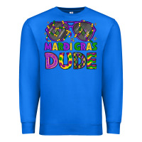 True Royal mardi gras celebration design Premium Sweatshirt - LillyAllenDesigns